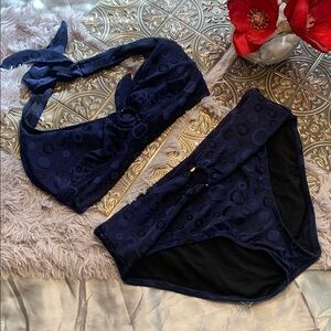 🌹Catalina Sexy Blue 2 Piece Summer Swimsuit Bathing Suit Bikini